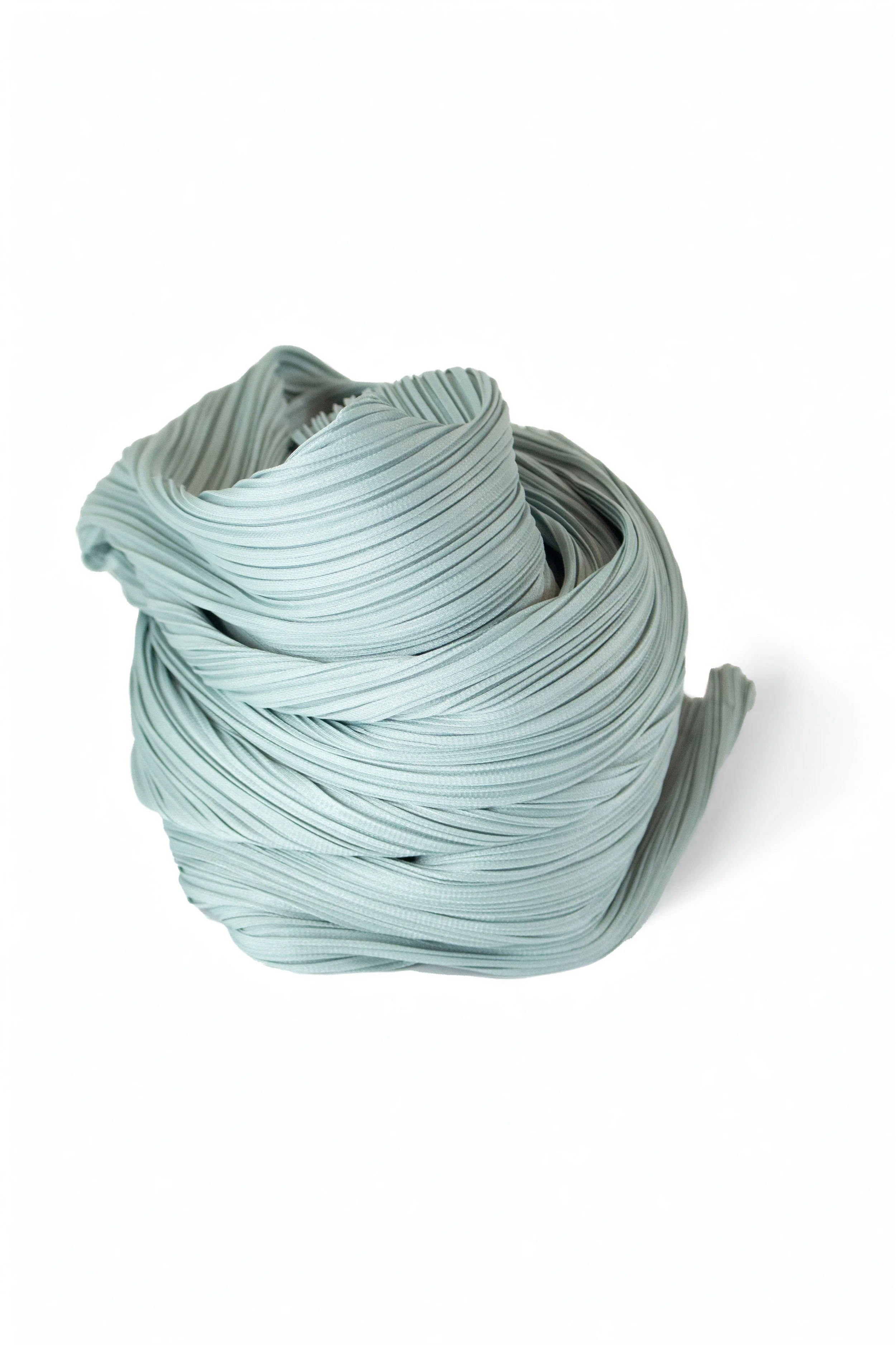 PLEATS PLEASE 2001 Issey Miyake Turquoise Wide Leg Pant — Sozo Amour